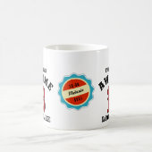 18誕生日18歳赤パーソナライズされた素晴らし コーヒーマグカップ (中央)