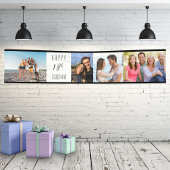 18誕生日4フォトストリップパーソナライズされた 横断幕