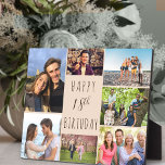 18誕生日7フォトコラージニュートラルベージュブラウン フォトプラーク<br><div class="desc">写真のプラークとハッピー18誕生日パーソナライズされたを言いなさい。この写真テンプレートは、誕生日の挨拶の写真のコラージュに表示されお気に入りのる7枚の写真を追加するのまわりにために設定されている。単に読タイポグラフィの「Happy 18誕生日」の文言カジュアル。「18th」は実際に編集可能でもしす誕生日にこれを望ん違うでね。このデザインはニュートラルベージュとブラウンのカラーパレットを持っている – 編集可能な年齢の他の色は私の店で利用可能である。</div>