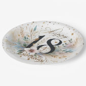 18誕生日 ペーパープレート (アングル)