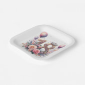 18誕生日 ペーパープレート (傾斜あり)