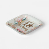 18誕生日 ペーパープレート (傾斜あり)