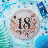 18誕生日 ペーパープレート (パーティー)