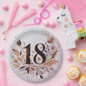 18誕生日 ペーパープレート (パーティー)