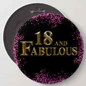 18誕生日 缶バッジ (正面&裏面)