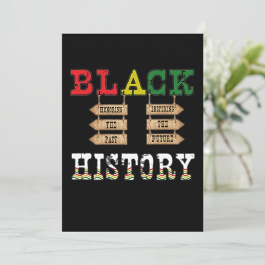 18黒人歴月アフリカ系アメリカンブラックプリッド セーブザデート (スタンド正面)