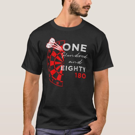 180ことわざダーツの衣装180 Tシャツ (正面)