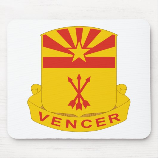 180野戦砲兵の連隊 マウスパッド (正面)