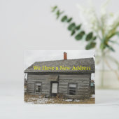 1800年代のキャビンカードの変更 案内ポストカード (スタンド正面)