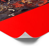 1800年代の武士 ポスター (角)