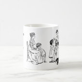 1800年代の美術の父が子どもたちに物語を語る コーヒーマグカップ (中央)