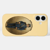 1800年代サンフランシスコ皇帝ノートンと剣URM Case-Mate iPhoneケース (裏面 (横))