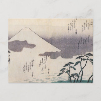 1800年代頃の日本の美しい富士山 ポストカード