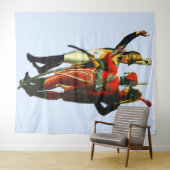 1800年頃フランスのの3人の兵士 タペストリー (インサイチュ(横))