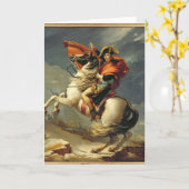 1800年5月20日のアルプスを交差させているナポレオン カード (黄色い花)