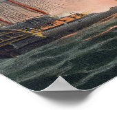 1800年7月7日のラデシリーの捕獲、「ザ・ナ」 ポスター (角)