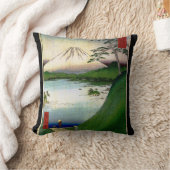 1800's頃日本の富士山 クッション (ブランケット)