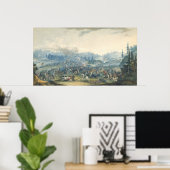 1801年のロシアのトルコ戦争の場面 ポスター (ホームオフィス)