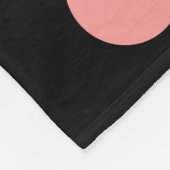 180115 – カラー01 – 黒 フリースブランケット (角)