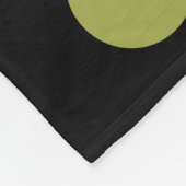 180115 – カラー02 – 黒 フリースブランケット (角)