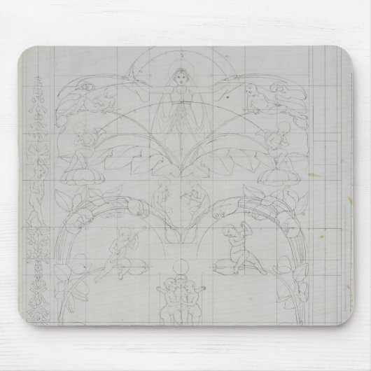 1803年均等になること マウスパッド (正面)