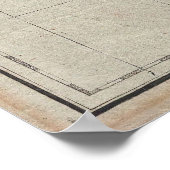 1804アイルランドの地図(40"x47") ポスター (角)