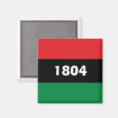 1804ハイチパンアフリカの色  マグネット (正面/裏面)