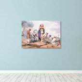 1804年に出版されたアーティストによる埋葬(colo) キャンバスプリント (インサイチュ (ウッドフロア))