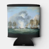 1804年スペインの宝物船を拿捕 缶クーラー (裏面)