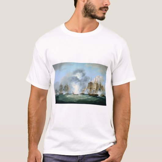 1804年スペインの宝物船を拿捕 Tシャツ (正面)