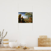 1805年から6年のエジプトへの飛行中の休憩 ポスター (キッチン)