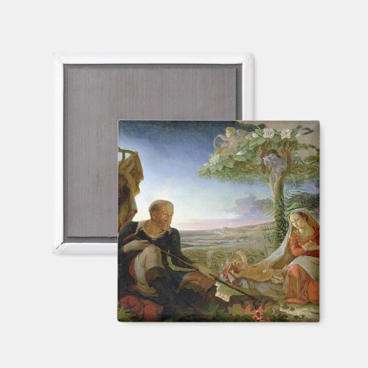 1805年から6年のエジプトへの飛行中の休憩 マグネット (正面/裏面)