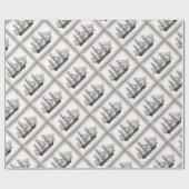 1805年の勝利の船 ラッピングペーパー (フラット)