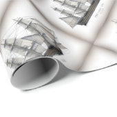 1805年の勝利の船 ラッピングペーパー (ロールコーナー)