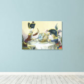 1805年の梅プリン キャンバスプリント (インサイチュ (ウッドフロア))