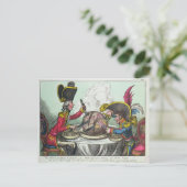 1805年の梅プリン ポストカード (スタンド正面)