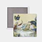 1805年の梅プリン マグネット (正面/裏面)