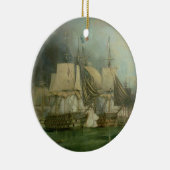1805年トラファルガー海戦 セラミックオーナメント (右)