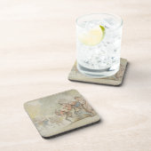 1805年3月の兵士(ペン及びインクおよびwatercolo コースター (右側)