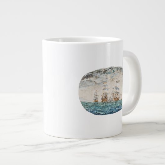 1805 1998年トラファルガー海戦 ジャンボコーヒーマグカップ (正面右)