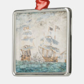 1805 1998年トラファルガー海戦 メタルオーナメント (左)