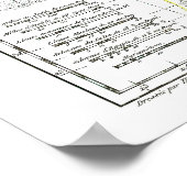 1806マップ – エジプト ポスター (角)