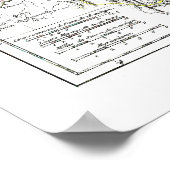 1806マップ – ラスイス ポスター (角)