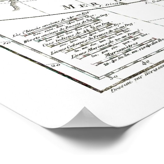 1806地図 – ラシー ポスター (角)