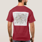 1806地図- La Suisse Tシャツ (裏面)