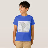 1806地図- L'Amérique Méridionale Tシャツ (正面フル)