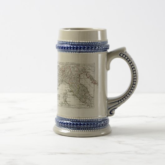 1806地図- L'Italie (Nord) ビールジョッキ (右)