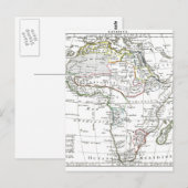 1806年の地図 – ラフリク ポストカード (正面/裏面)