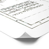 1806年の地図 – L'Italie 1ere Feuille ポスター (角)