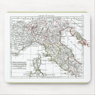 1806年の地図 – L'Italie (Nord) マウスパッド